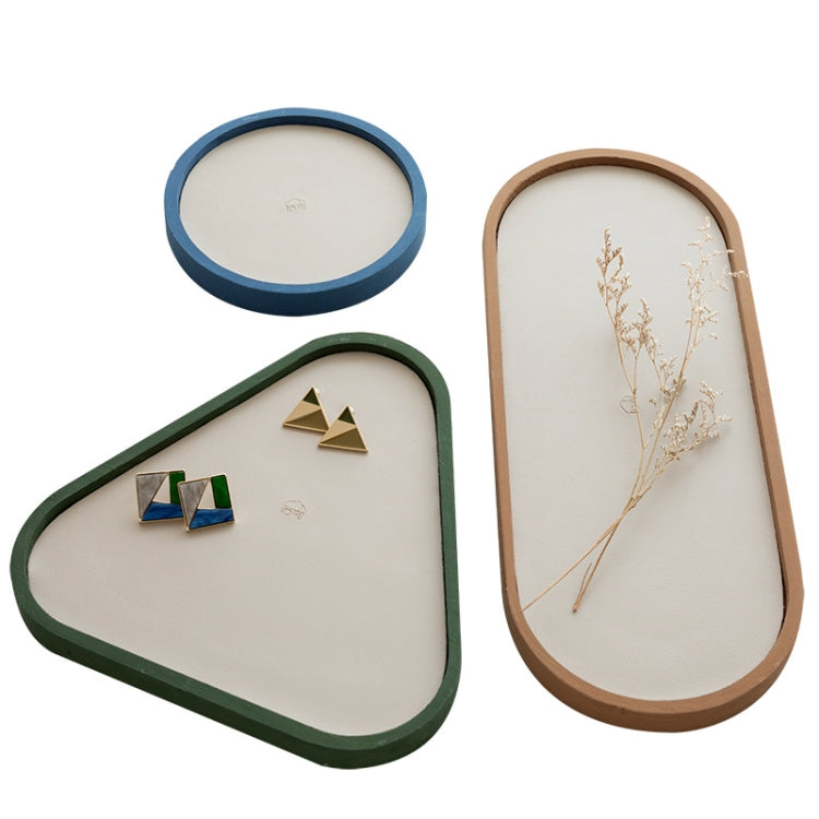 Desktop Aufbewahrungsschale, , Oval (Warmbraun), , Dreieck (Warmbraun), , Rund (Warmbraun), , Oval (Dunkelgrün), , Dreieck (Dunkelgrün), , Rund (Dunkelgrün), , Oval (Grüner Lotus), , Dreieck (Grüner Lotus)