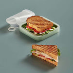 Sandwich Toast Bento Box Lunchbox Tragbarer Take-Out Studenten Büroangestellten Brotkasten, 301-500ml