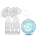 Large Suction Smart Electric Bilateral Breast Pump 12-Speed Silent Breast Pump, White, Pink, Yellow, Blue