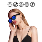 A12 Smart Bluetooth Audio Sonnenbrille Bluetooth Brille, Blau, Schwarz, Grün, Rotgold, Silber