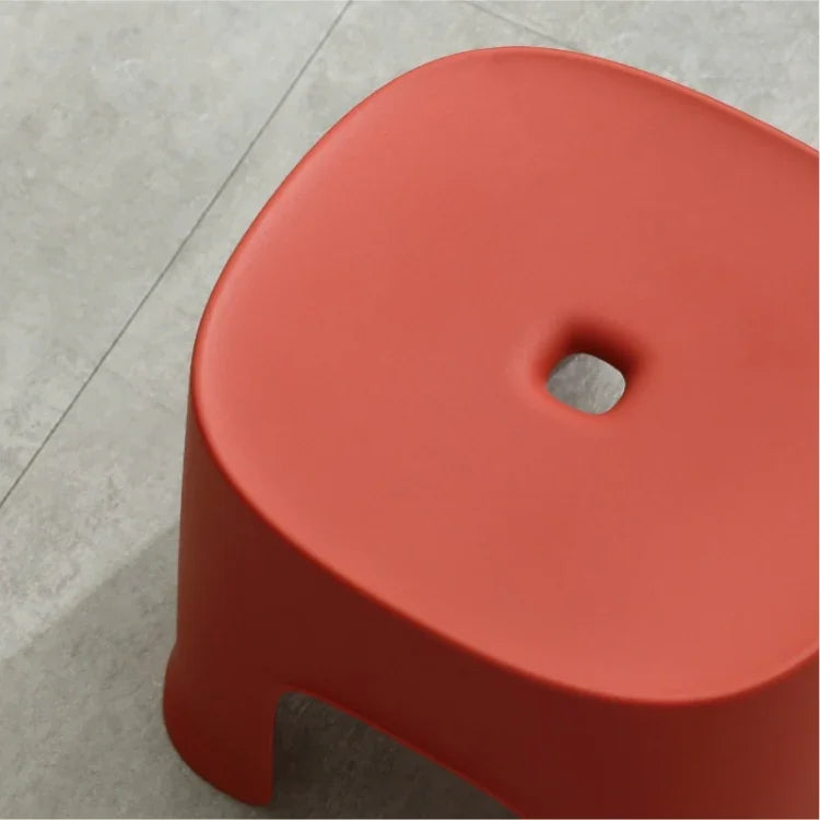 Haushalt Badezimmer Hocker Kunststoffhocker Verdickte niedrige Hocker Quadratische Hocker Kleine Bänke, Ahorn Gelb Kinder, Retro Rot Kinder, Hellgrün Kinder, Schwarz Kinder, Rosa Erwachsene, Ahorn Gelb Erwachsene, Milchweiß Erwachsene, Schwarz Erwachsene