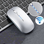 Inphic PM1 Office Stumme Kabellose Laptop-Maus, Batterieanzeige