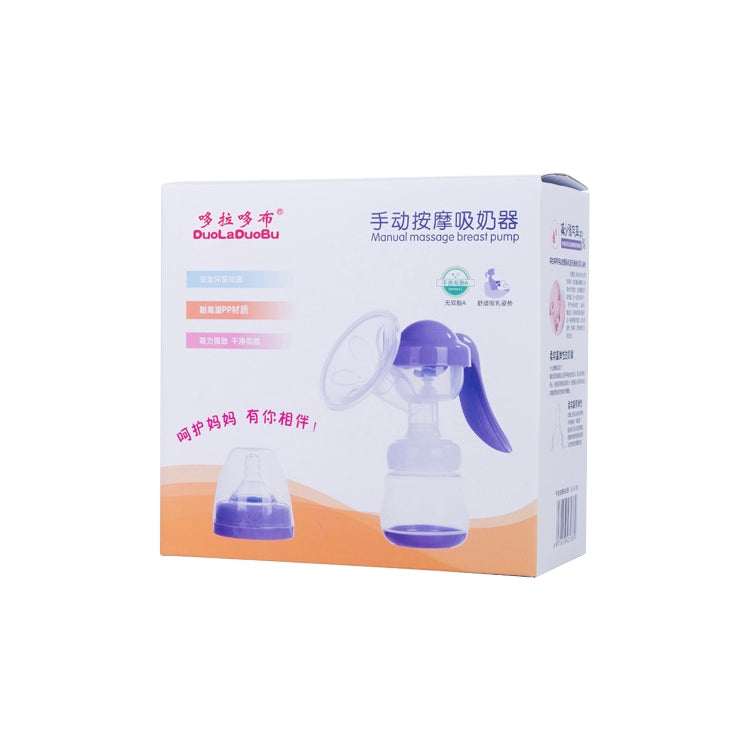 Schmerzlose, verstellbare manuelle Massage-Milchpumpe