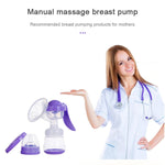 Schmerzlose, verstellbare manuelle Massage-Milchpumpe