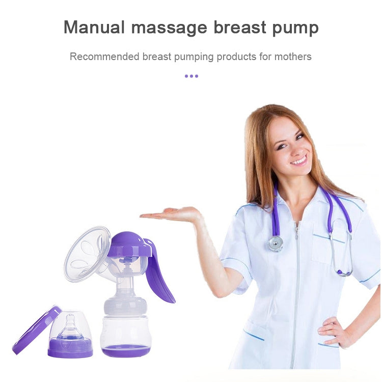 Schmerzlose, verstellbare manuelle Massage-Milchpumpe
