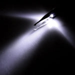 3-teiliges Set Augenbrauenpinzetten mit LED-Licht, Make-up-Werkzeug, Wimpernhaarentfernung, Beauty-Accessoires