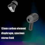 Kabelloser Touch Digitalanzeige Bluetooth Ohrhörer, Schwarz, Weiß