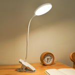 Ladbare 800mAh Einfarbige Temperatur Dreistufige Einstellung LED Clip Schreibtischlampe USB Augenschutz Nachttischlampe, Netzbetrieb, Ladung 1200mAh, Ladung 800mAh