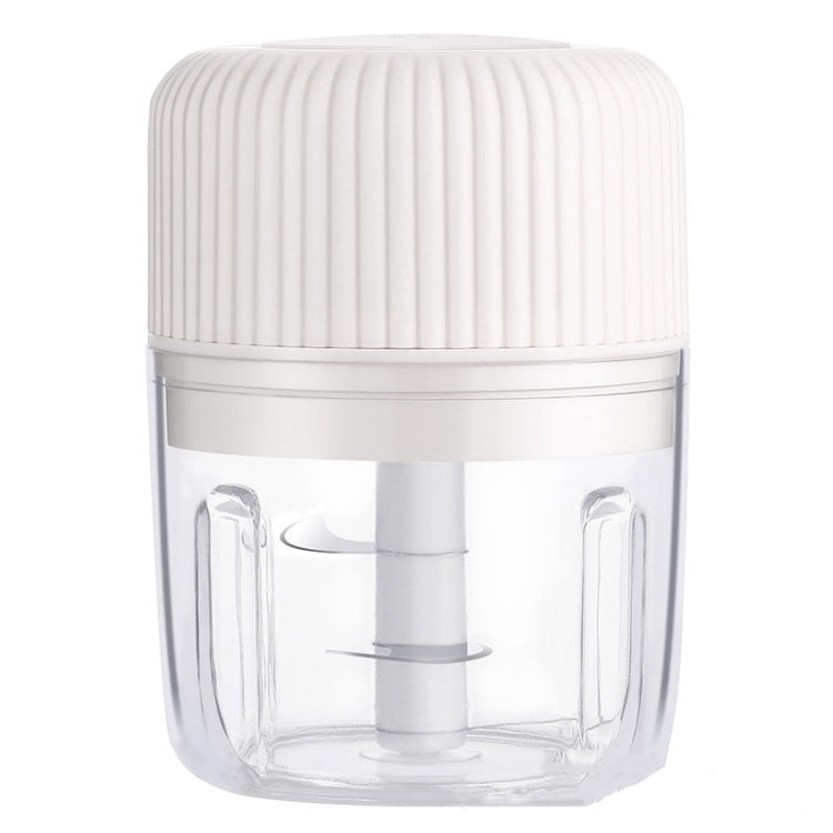 Haushalts-Gemüseschneider Elektrischer USB-Knoblauchzerkleinerer Baby Mini-Kochmaschine Babynahrungszusatzmaschine, 250 ml, 100 ml + 250 ml, 100 ml