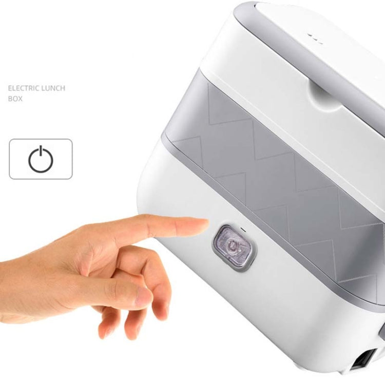 Lunchbox mit elektrischer Heizung und Wärmeerhaltung, steckbar, für Büroangestellte, Reiskocher, EU Stecker doppelt isoliert
