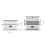 Lunchbox mit elektrischer Heizung und Wärmeerhaltung, steckbar, für Büroangestellte, Reiskocher, EU Stecker doppelt isoliert