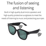 A13 Smart Audio Sonnenbrille Bluetooth Ohrhörer, Dunkelgrau, Braun, Dunkelgrün