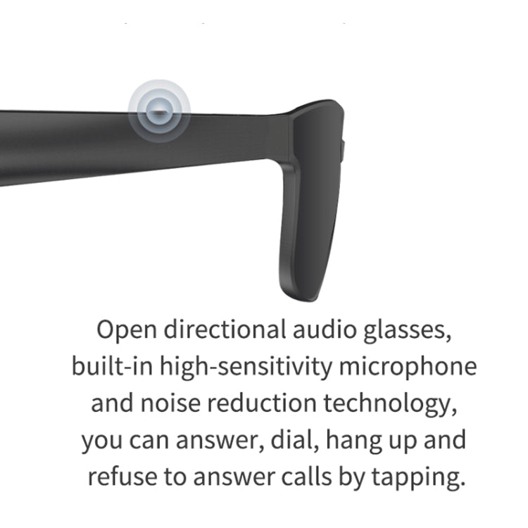 A13 Smart Audio Sonnenbrille Bluetooth Ohrhörer, Dunkelgrau, Braun, Dunkelgrün