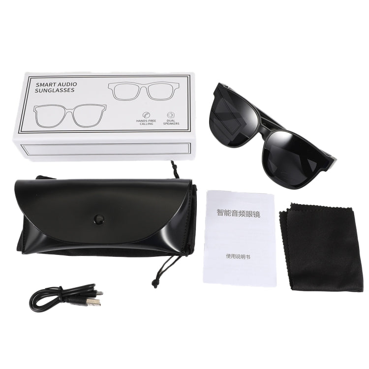 A13 Smart Audio Sonnenbrille Bluetooth Ohrhörer, Dunkelgrau, Braun, Dunkelgrün