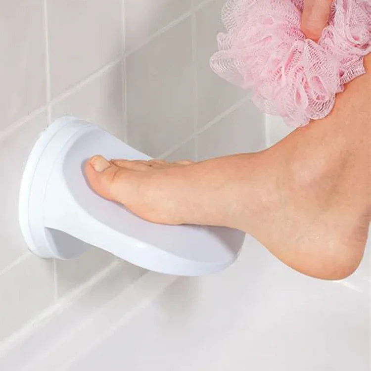 Badezimmer Abnehmbare Saugnapf-Fußstütze, kein Bohren und kein Bücken, Fußstütze