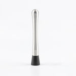 10-teiliges Edelstahl-Shaker-Bambusständer-Set Schräger Mund Bar Cocktail Barkeeper-Werkzeug, 350ml, 550ml, 750ml