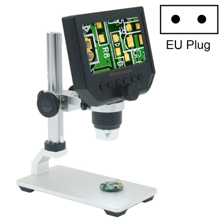 G600A HD Handy Reparaturmikroskop 4,3 Zoll Bildschirm Digitalmikroskop Elektronenmikroskop, EU Stecker, US Stecker