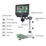 G600A HD Handy Reparaturmikroskop 4,3 Zoll Bildschirm Digitalmikroskop Elektronenmikroskop, EU Stecker, US Stecker
