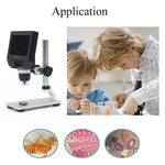 G600A HD Handy Reparaturmikroskop 4,3 Zoll Bildschirm Digitalmikroskop Elektronenmikroskop, EU Stecker, US Stecker