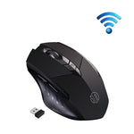 Inphic A1 6 Tasten 1000/1200/1600 DPI Heim-Gaming Kabellose Mechanische Maus, Farbe: Grau Kabellos+Bluetooth 4.0+Bluetooth 5.0, Schwarz Kabellos+Bluetooth 4.0+Bluetooth 5.0, Schwarz Kabelloses Laden Stille Version, Grau Kabelloses Laden Stille Version