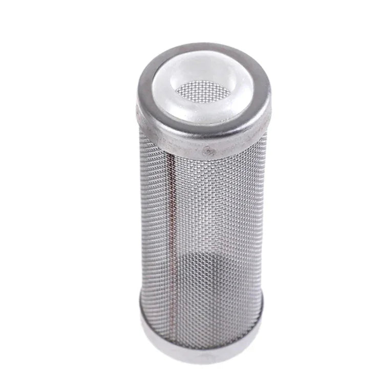 Edelstahl-Wassereinlass-Schutzabdeckung, Aquarienfilter-Wassereinlass-Saugfilterabdeckung, Spezifikation: Weiß 12 mm, Weiß 12 mm, Weiß 16 mm, Schwarz 12 mm, Schwarz 16 mm