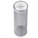 Edelstahl-Wassereinlass-Schutzabdeckung, Aquarienfilter-Wassereinlass-Saugfilterabdeckung, Spezifikation: Weiß 12 mm, Weiß 12 mm, Weiß 16 mm, Schwarz 12 mm, Schwarz 16 mm