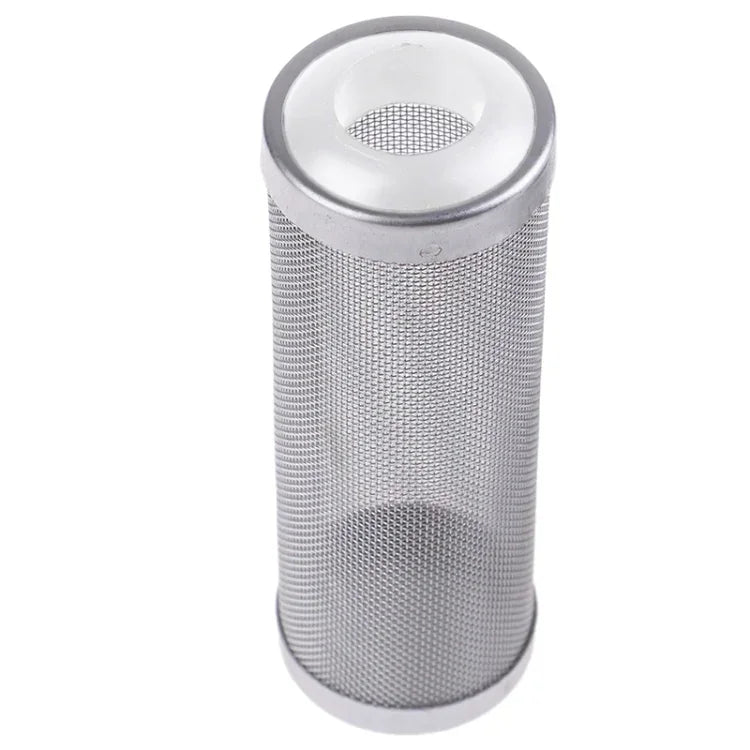 Edelstahl-Wassereinlass-Schutzabdeckung, Aquarienfilter-Wassereinlass-Saugfilterabdeckung, Spezifikation: Weiß 12 mm, Weiß 12 mm, Weiß 16 mm, Schwarz 12 mm, Schwarz 16 mm