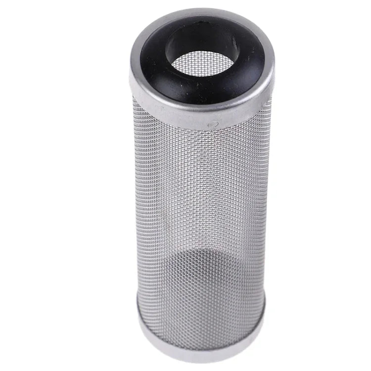 Edelstahl-Wassereinlass-Schutzabdeckung, Aquarienfilter-Wassereinlass-Saugfilterabdeckung, Spezifikation: Weiß 12 mm, Weiß 12 mm, Weiß 16 mm, Schwarz 12 mm, Schwarz 16 mm