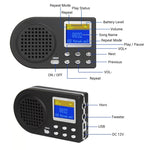 Outdoor Elektronischer Vogelrufspieler MP3 mit kabelloser Fernbedienung, US-Stecker, EU-Stecker