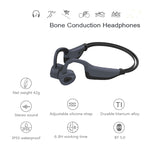 K7 Knochenleitung Bluetooth 5.0 Kabelloser Ohrhörer Wasserdichte Kopfhörer, 16GB RAM