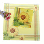 Bunte Druck Party Dekoration Serviette Kosmetiktuch, Gelbe Sonnenblume