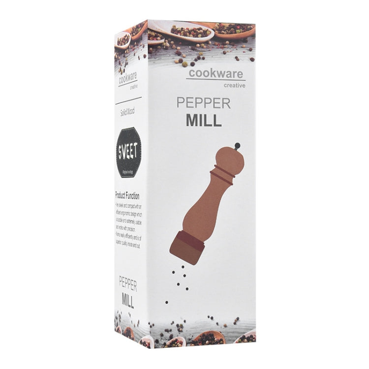 Acryl Transparente Pfeffermühle Manuelle Pfeffermühle Keramikmahlwerk Mehrzweck-Gewürzflasche, 4 Zoll, 5 Zoll, 6 Zoll