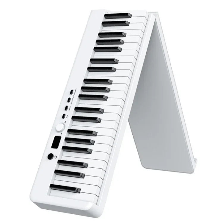 Wersi 88-Tasten Faltbares Tragbares Elektronisches Klavier-Keyboard für Anfänger, Übungsklavier, CN-Stecker, USB Weiß, USB Schwarz