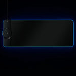 RGB01 10W Kabelloses Lade-Mauspad mit RGB-Beleuchtung, Größe: 800 x 300 x 4 mm