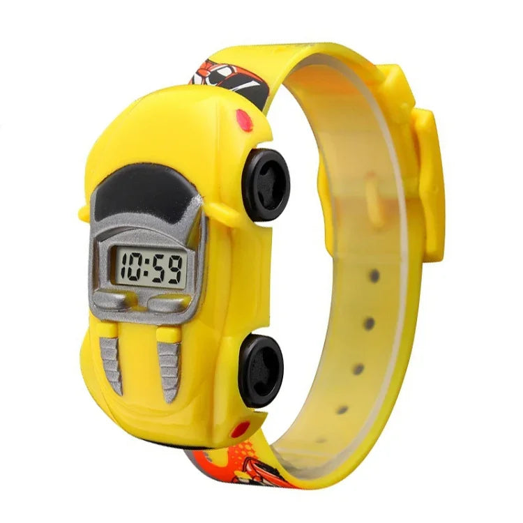 SKMEI 1241 Mode Niedliche Cartoon Auto Kinder Digitaluhr, Gelb, Rot, Blau, Schwarz, Hellblau
