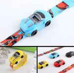 SKMEI 1241 Mode Niedliche Cartoon Auto Kinder Digitaluhr, Gelb, Rot, Blau, Schwarz, Hellblau