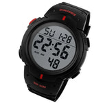 SKMEI 1068 Herren Wasserdichte Outdoor Sport Digitaluhr Studenten Modeuhr, Rot, Grün, Blau, Schwarz, Titanium, Golden, Armeegrün