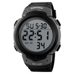 SKMEI 1068 Herren Wasserdichte Outdoor Sport Digitaluhr Studenten Modeuhr, Rot, Grün, Blau, Schwarz, Titanium, Golden, Armeegrün