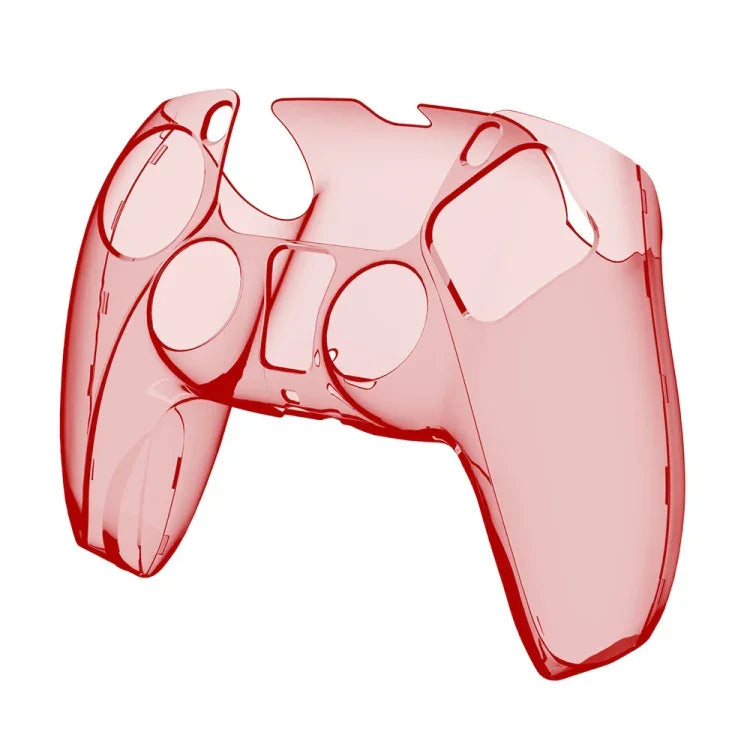 KJH PS5-002 Game Controller Kristallhülle Kabelloser Controller Schutzhülle Transparente Hartschale aus PC für PS5