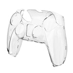 KJH PS5-002 Game Controller Kristallhülle Kabelloser Controller Schutzhülle Transparente Hartschale aus PC für PS5