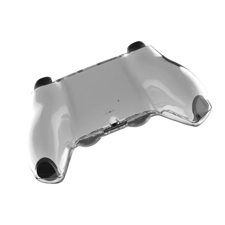 KJH PS5-002 Game Controller Kristallhülle Kabelloser Controller Schutzhülle Transparente Hartschale aus PC für PS5