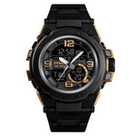SKMEI 1452 Outdoor Sport Elektronische Multifunktions-Wasserdichte Uhr, Rot, Blau, Schwarz, Golden, Apricot, ArmyGreen