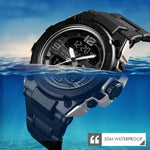 SKMEI 1452 Outdoor Sport Elektronische Multifunktions-Wasserdichte Uhr, Rot, Blau, Schwarz, Golden, Apricot, ArmyGreen