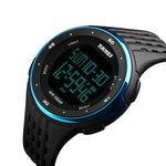 SKMEI 1219 Herren Multi-Funktions-Elektronische Uhr Outdoor Sportuhr, Grün, Blau, Schwarz, Roségold, Silber