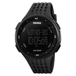 SKMEI 1219 Herren Multi-Funktions-Elektronische Uhr Outdoor Sportuhr, Grün, Blau, Schwarz, Roségold, Silber