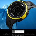 SKMEI 1219 Herren Multi-Funktions-Elektronische Uhr Outdoor Sportuhr, Grün, Blau, Schwarz, Roségold, Silber