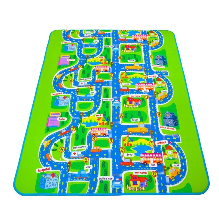 Kinder Teppich Schaumstoffmatte Baby Spielmatte Spielzeug für Kinder Krabbelteppich, 200cmx160cmx5mm