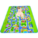Kinder Teppich Schaumstoffmatte Baby Spielmatte Spielzeug für Kinder Krabbelteppich, 200cmx160cmx5mm