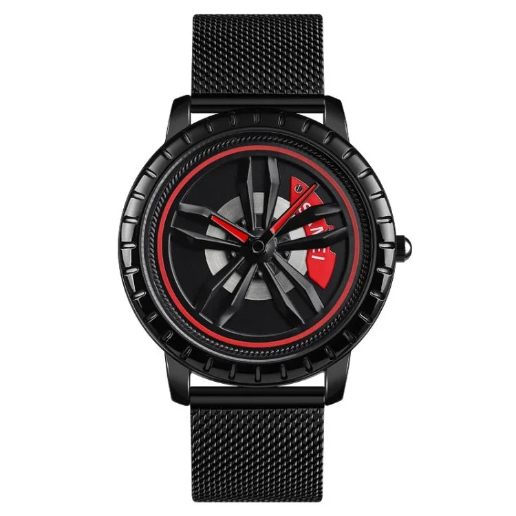 SKMEI 1634 Herren Wasserdichte Uhr Mode Quarz Uhr, schwarzes Mesh-Armband, weißes Mesh-Armband, schwarzes Stahlarmband, weißes Stahlarmband