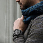 SKMEI 1357 Herren Multifunktionale Sport Digitaluhr Studenten Wasserdichte Uhr, Rot, Blau, Schwarz